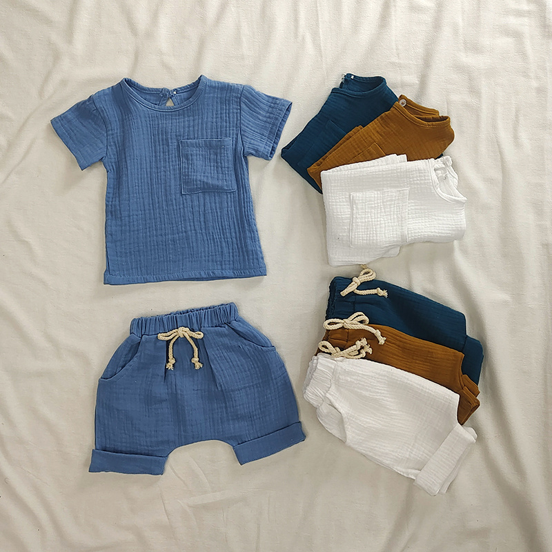 Baby Clothing Organic Cotton - Organik pamuk bebek giysileri Set yaz