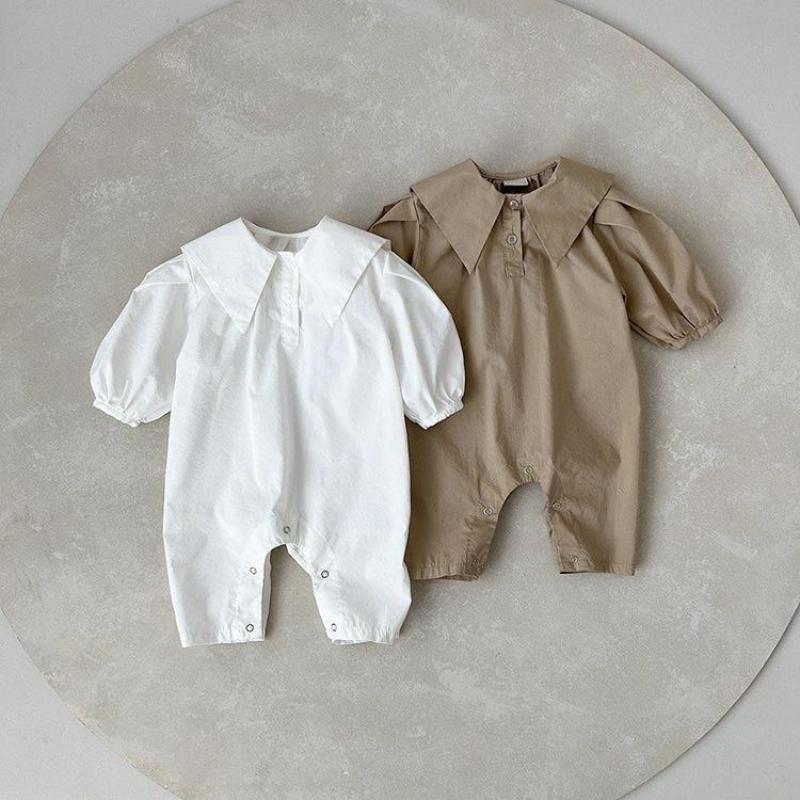 Bamboo Bodysuit Baby - 2024 sonbahar yenidoğan erkek bebek moda
