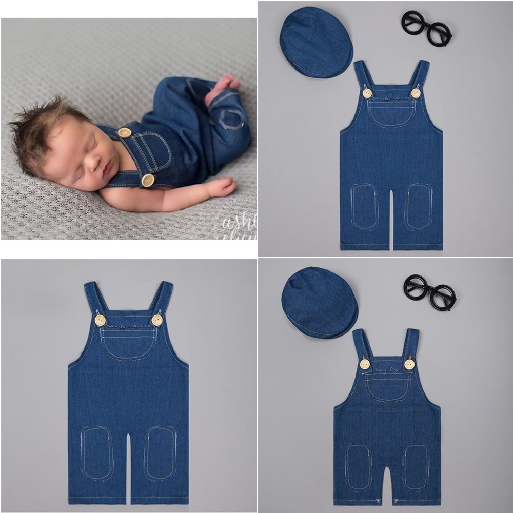 Baby Clothing 1 Year Old - ❤️ Yenidoğan Fotoğrafçılığı Giyim Denim Tulum