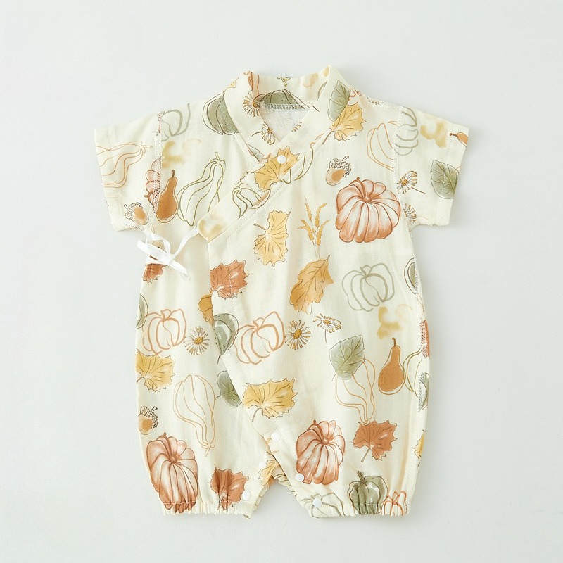 Bamboo Bodysuit Baby - Unisex Bebek Yaz Tulumu Bebek Giysileri
