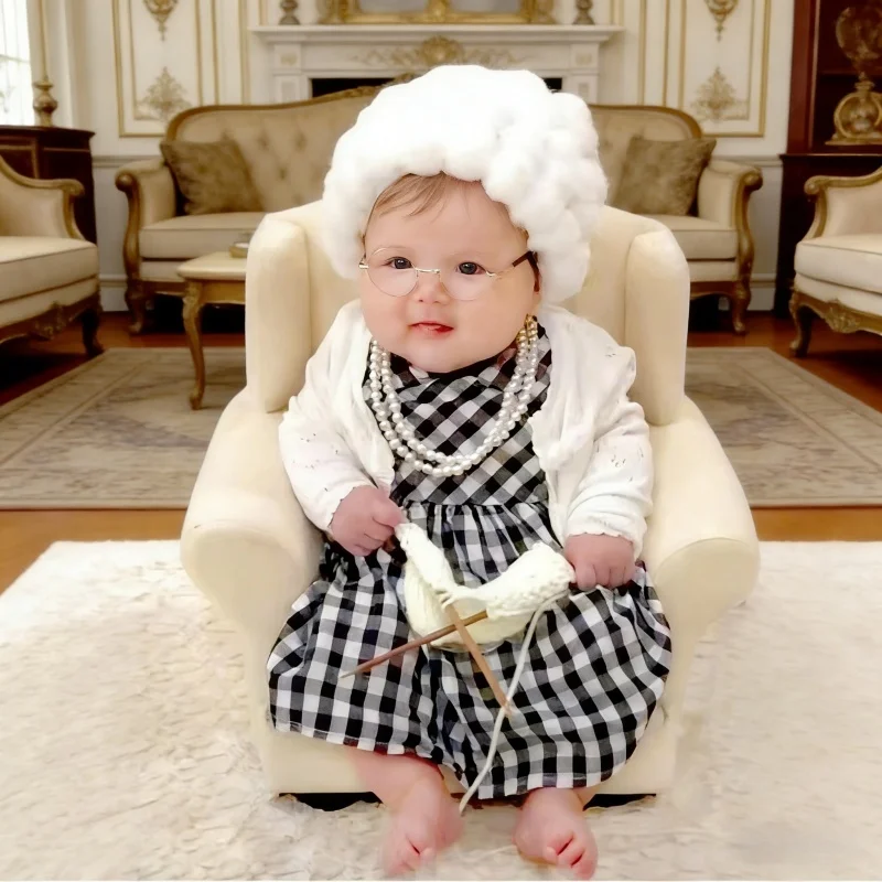 Baby Clothing Sets Boy - Yenidoğan Fotoğraf Sahne Bebek Kız Büyükanne