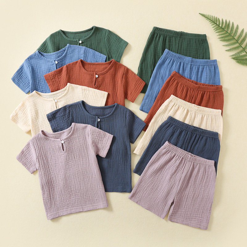 Baby Clothing Factory Shop - %100 Pamuklu Gazlı Bebek Yazlık 2