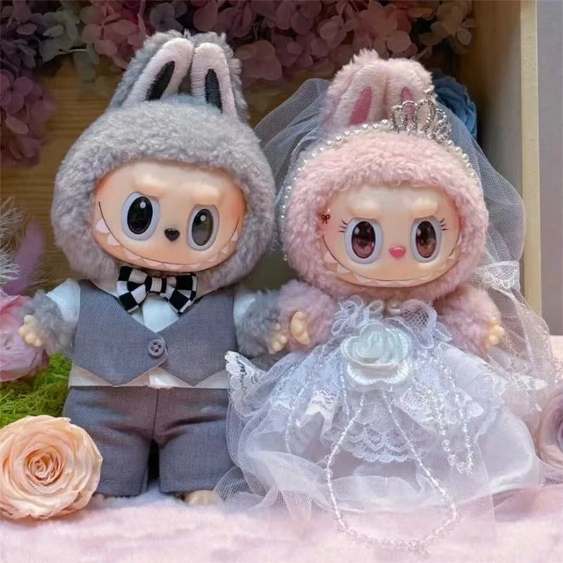 15 17cm Labubu Bebek Düğün Aşk - Baby Clothing 1 Year Old incelemesi ve fiyatı