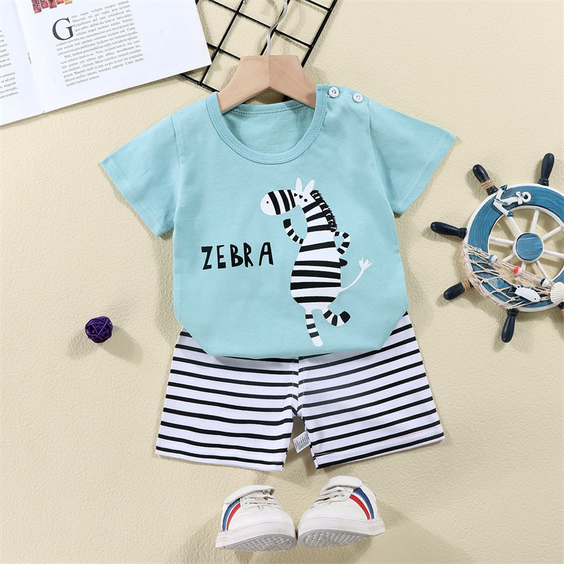 Pamuk Tees + Şort 2 parçalı eş - Baby Clothing Sets Boy incelemesi ve fiyatı