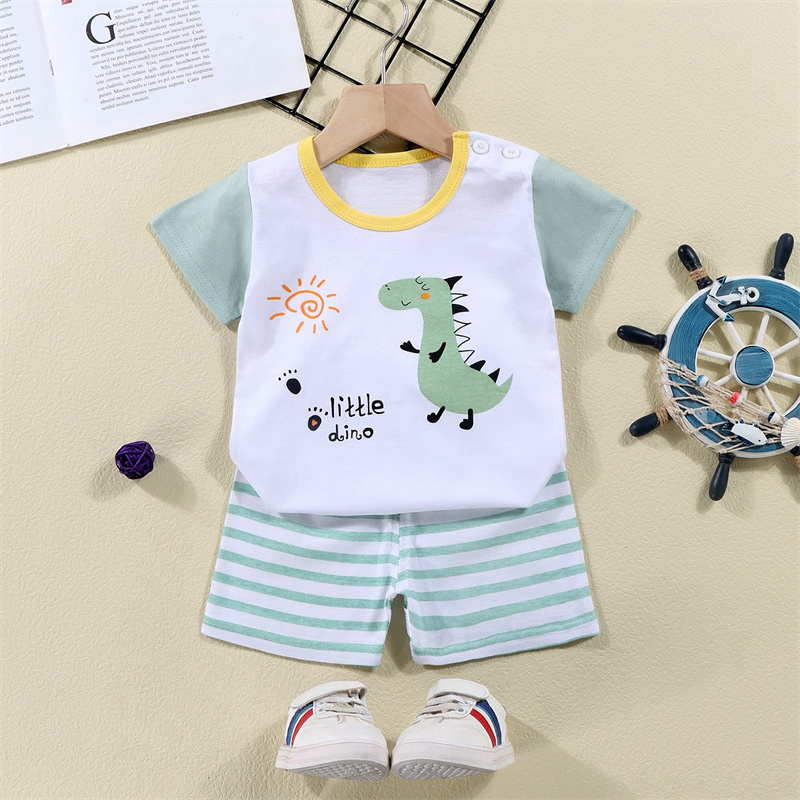 Pamuk Tees + Şort 2 parçalı eş - Baby Clothing Sets Boy incelemesi ve fiyatı