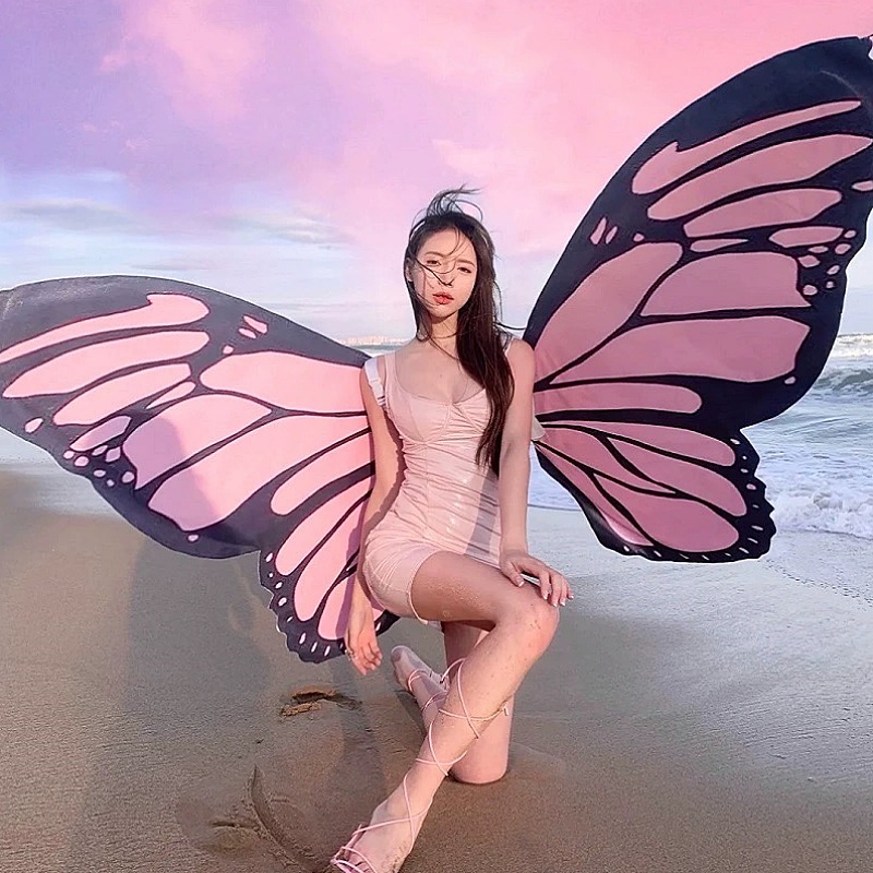 Cosplay pembe kelebek kanatlar - Baby Clothing Model incelemesi ve fiyatı