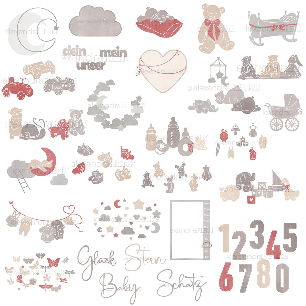 Piggy Craft metal kesme kalıpl - Baby Clothing Model incelemesi ve fiyatı