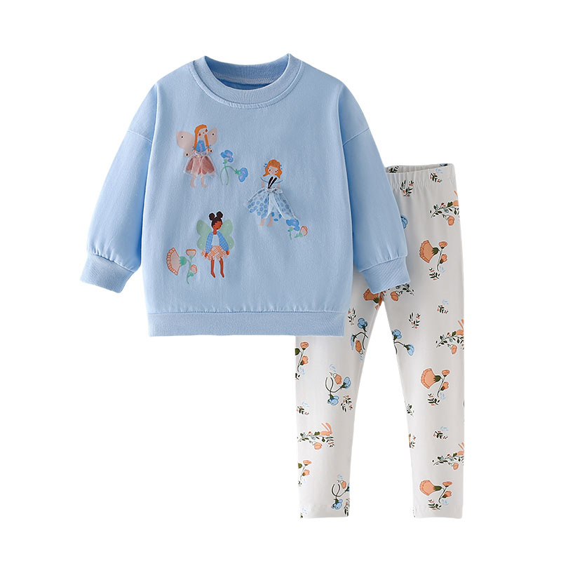 Atlama Metre 2-7 T Çiçekler Ba - Toddler Legging Set incelemesi ve fiyatı